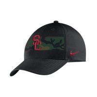 USC Trojans Nike Black Camo L91 Military Adjustable Hat